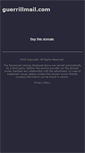 Mobile Screenshot of guerrillmail.com